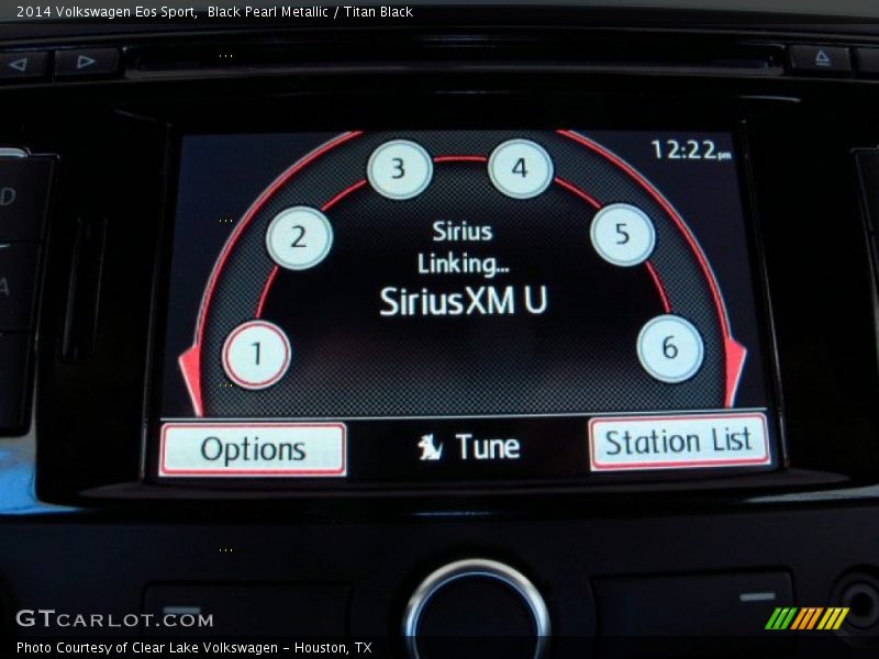 Black Pearl Metallic / Titan Black 2014 Volkswagen Eos Sport