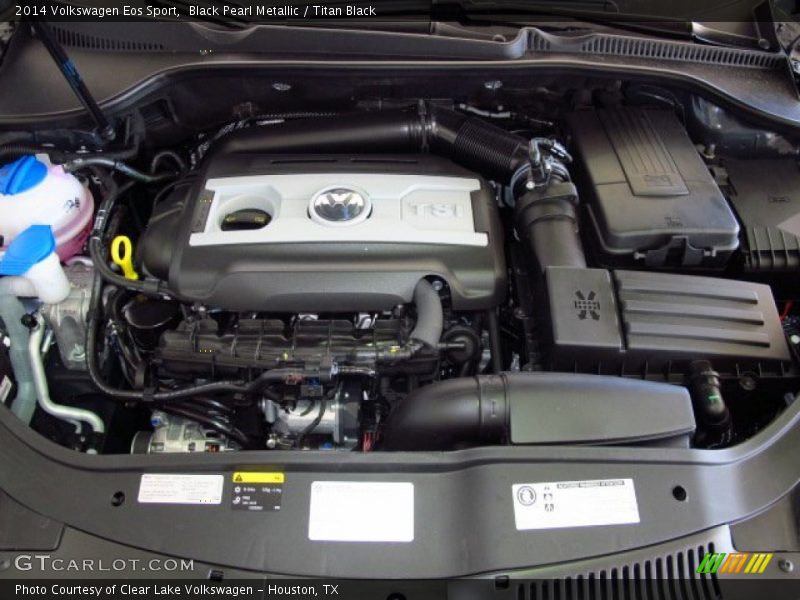 Black Pearl Metallic / Titan Black 2014 Volkswagen Eos Sport