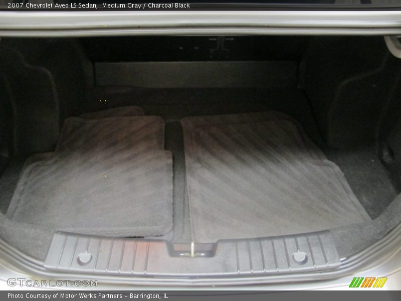 Medium Gray / Charcoal Black 2007 Chevrolet Aveo LS Sedan