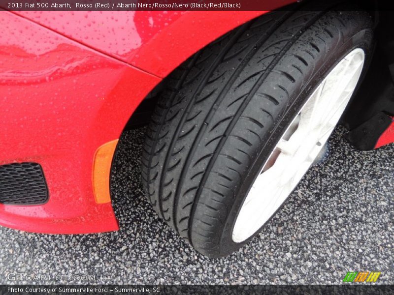 Rosso (Red) / Abarth Nero/Rosso/Nero (Black/Red/Black) 2013 Fiat 500 Abarth