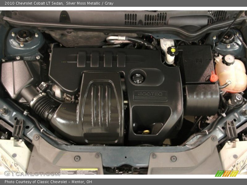 Silver Moss Metallic / Gray 2010 Chevrolet Cobalt LT Sedan