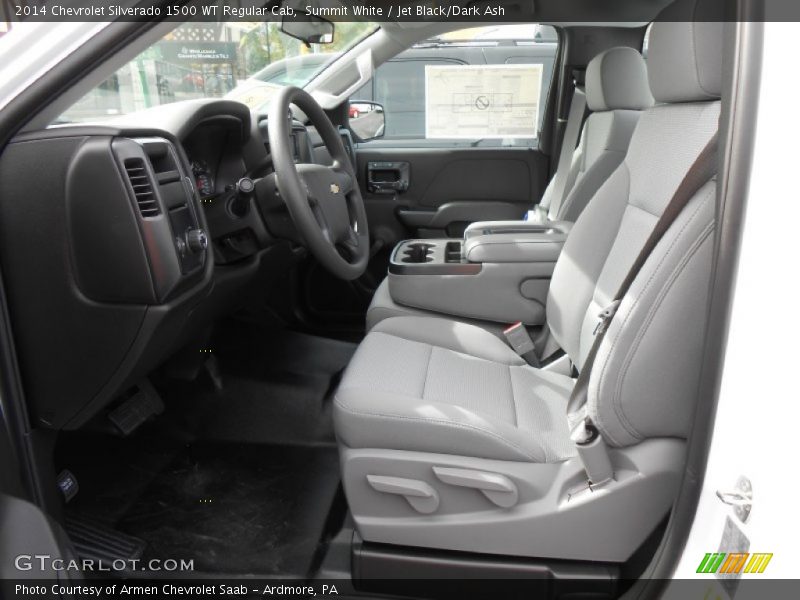  2014 Silverado 1500 WT Regular Cab Jet Black/Dark Ash Interior