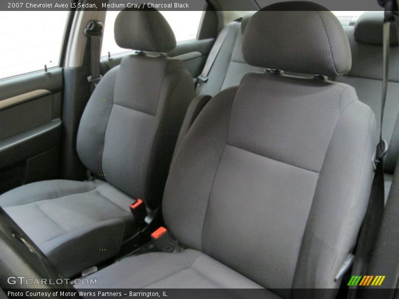Medium Gray / Charcoal Black 2007 Chevrolet Aveo LS Sedan