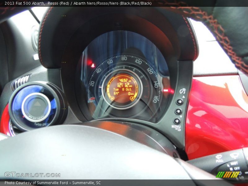  2013 500 Abarth Abarth Gauges