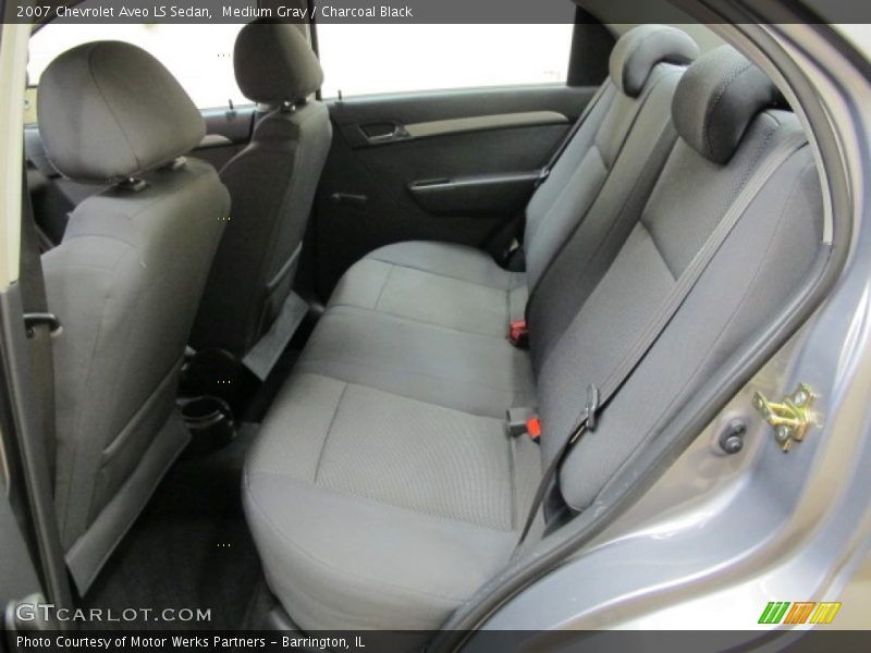 Medium Gray / Charcoal Black 2007 Chevrolet Aveo LS Sedan