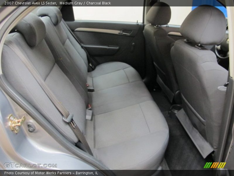 Medium Gray / Charcoal Black 2007 Chevrolet Aveo LS Sedan