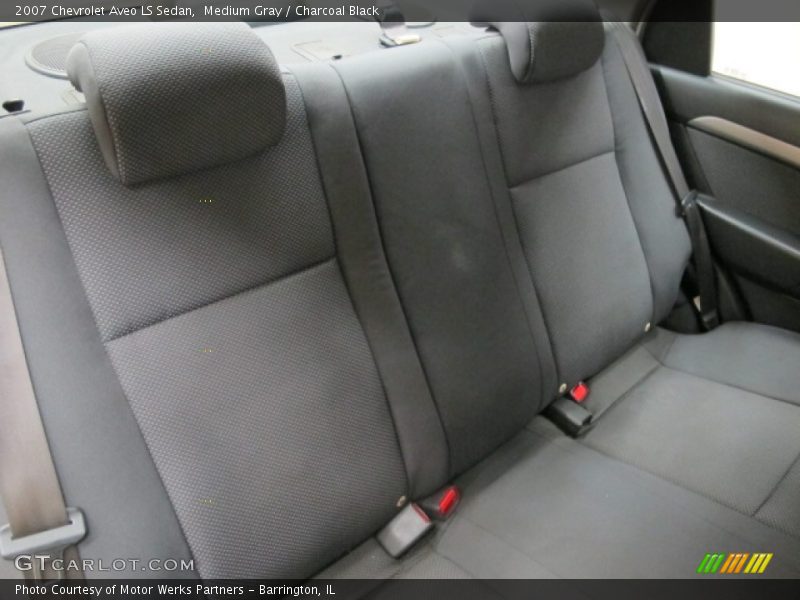 Medium Gray / Charcoal Black 2007 Chevrolet Aveo LS Sedan