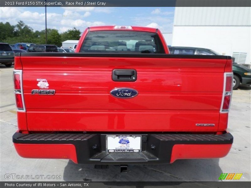 Race Red / Steel Gray 2013 Ford F150 STX SuperCab