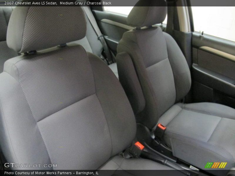 Medium Gray / Charcoal Black 2007 Chevrolet Aveo LS Sedan