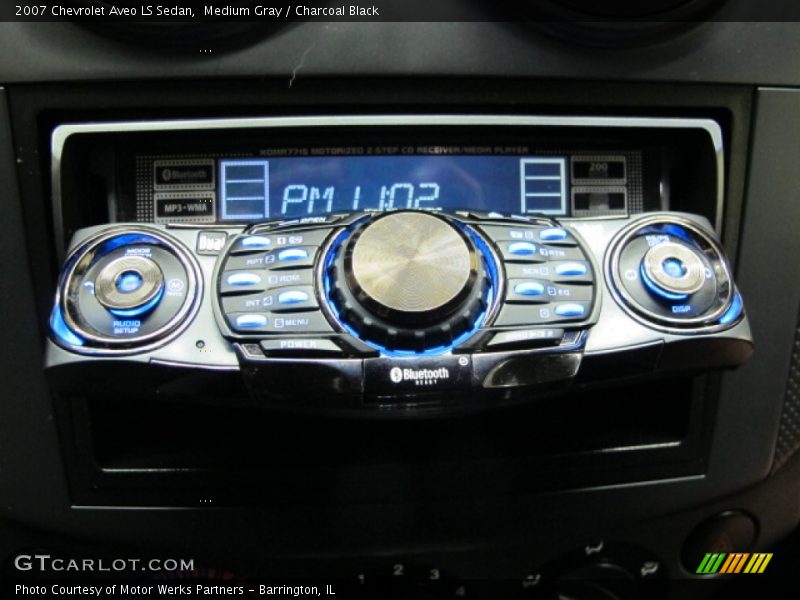 Medium Gray / Charcoal Black 2007 Chevrolet Aveo LS Sedan
