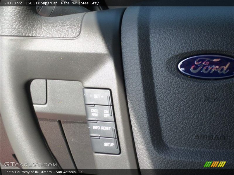 Race Red / Steel Gray 2013 Ford F150 STX SuperCab