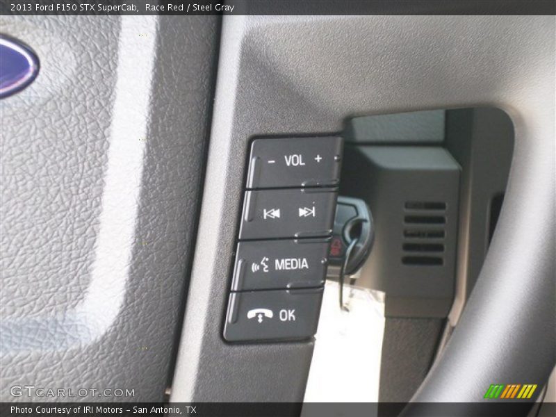 Race Red / Steel Gray 2013 Ford F150 STX SuperCab