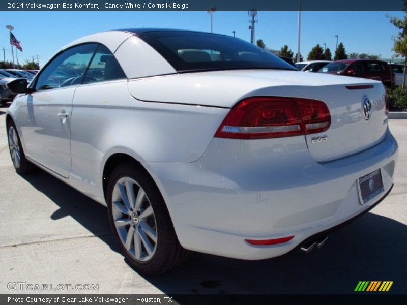 Candy White / Cornsilk Beige 2014 Volkswagen Eos Komfort