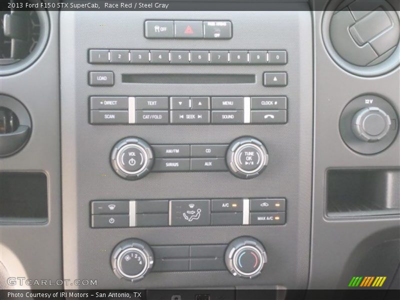 Race Red / Steel Gray 2013 Ford F150 STX SuperCab
