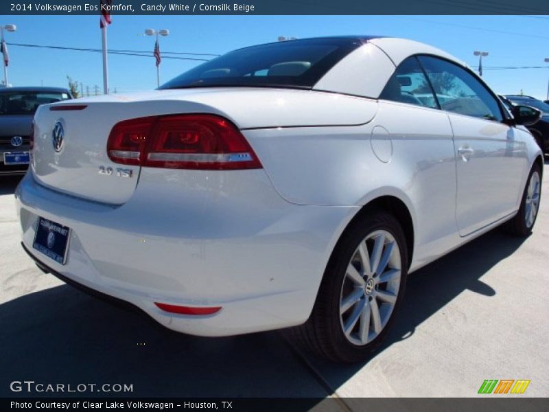 Candy White / Cornsilk Beige 2014 Volkswagen Eos Komfort