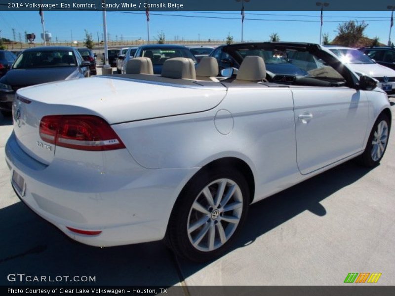 Candy White / Cornsilk Beige 2014 Volkswagen Eos Komfort