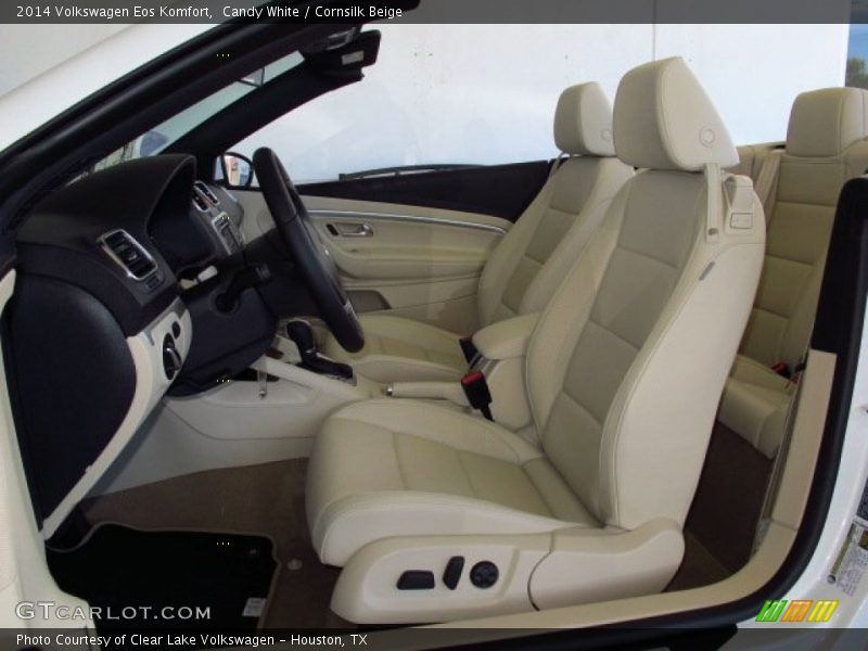  2014 Eos Komfort Cornsilk Beige Interior