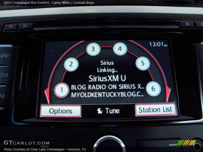 Candy White / Cornsilk Beige 2014 Volkswagen Eos Komfort