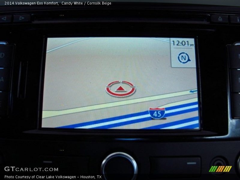 Candy White / Cornsilk Beige 2014 Volkswagen Eos Komfort