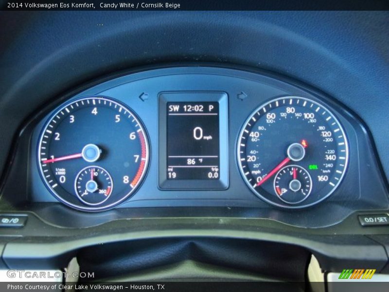 Candy White / Cornsilk Beige 2014 Volkswagen Eos Komfort