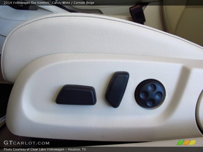Candy White / Cornsilk Beige 2014 Volkswagen Eos Komfort