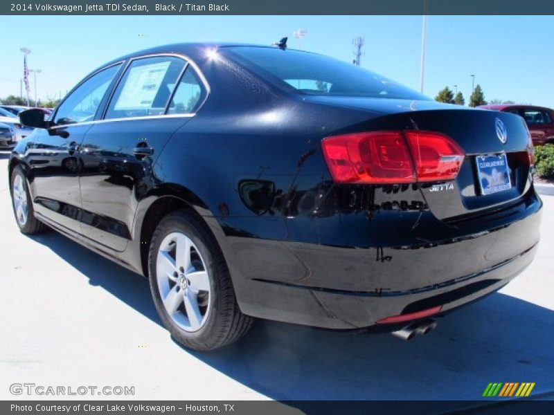 Black / Titan Black 2014 Volkswagen Jetta TDI Sedan