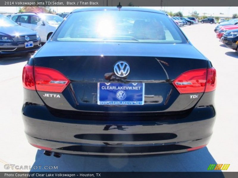 Black / Titan Black 2014 Volkswagen Jetta TDI Sedan