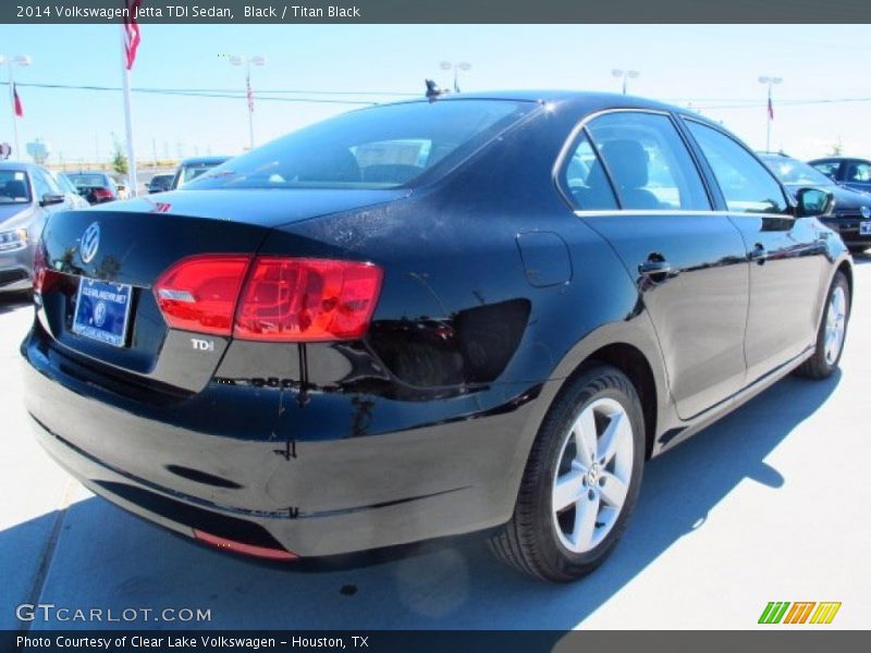 Black / Titan Black 2014 Volkswagen Jetta TDI Sedan