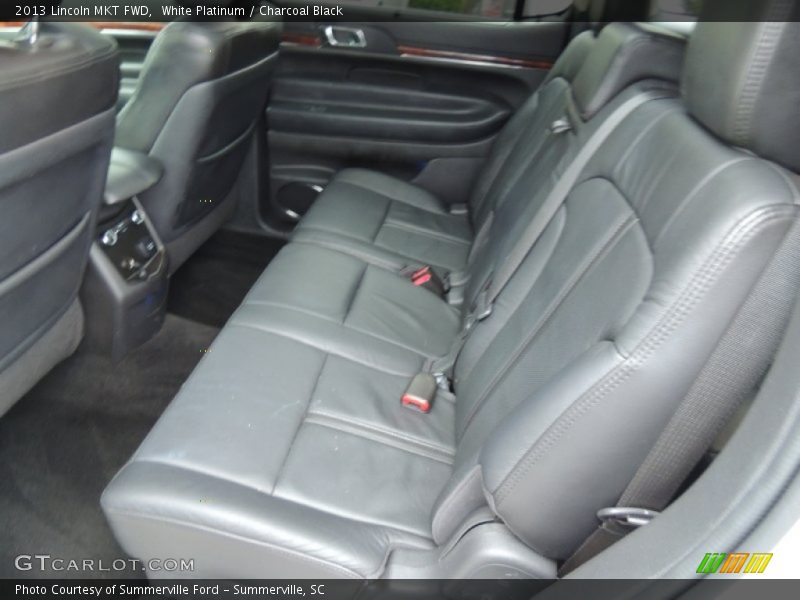 White Platinum / Charcoal Black 2013 Lincoln MKT FWD