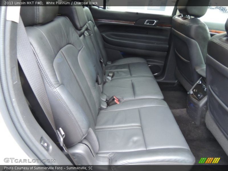 White Platinum / Charcoal Black 2013 Lincoln MKT FWD