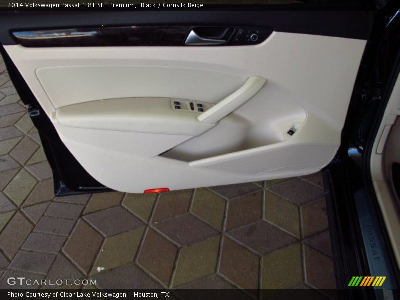 Black / Cornsilk Beige 2014 Volkswagen Passat 1.8T SEL Premium