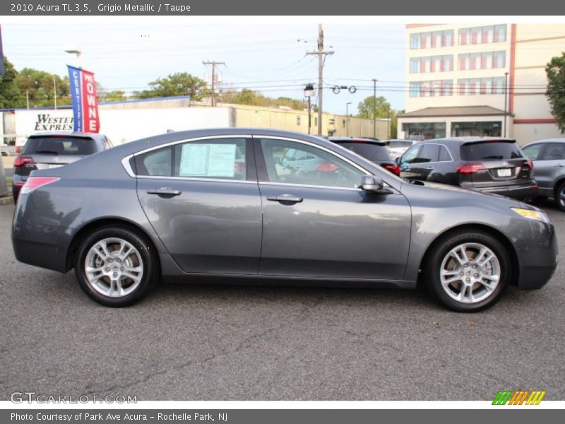 Grigio Metallic / Taupe 2010 Acura TL 3.5