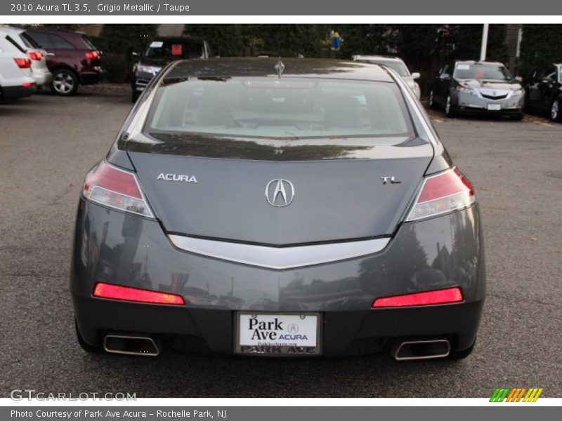 Grigio Metallic / Taupe 2010 Acura TL 3.5