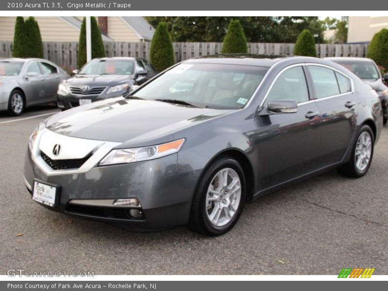 Grigio Metallic / Taupe 2010 Acura TL 3.5