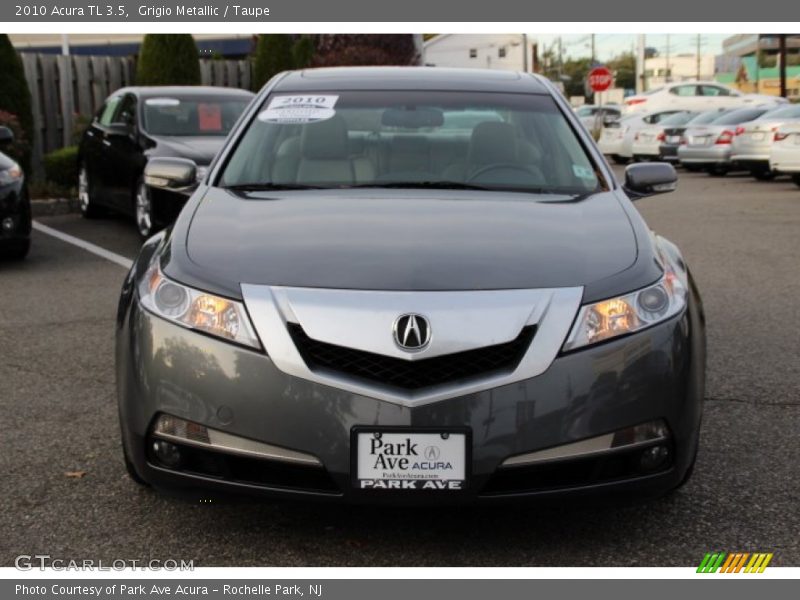 Grigio Metallic / Taupe 2010 Acura TL 3.5
