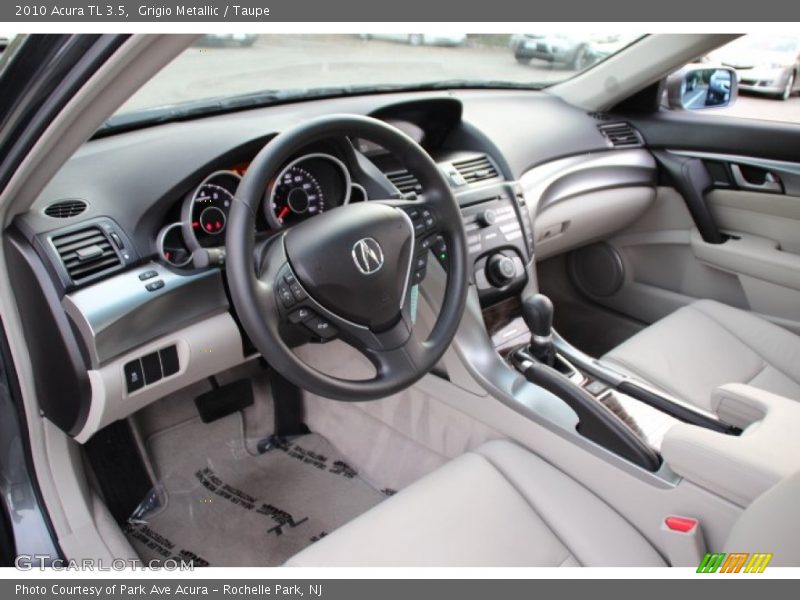 Grigio Metallic / Taupe 2010 Acura TL 3.5