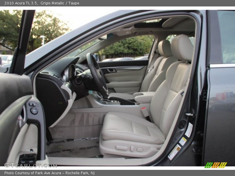 Grigio Metallic / Taupe 2010 Acura TL 3.5