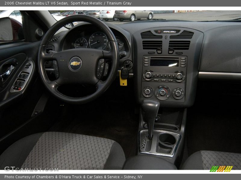 Sport Red Metallic / Titanium Gray 2006 Chevrolet Malibu LT V6 Sedan