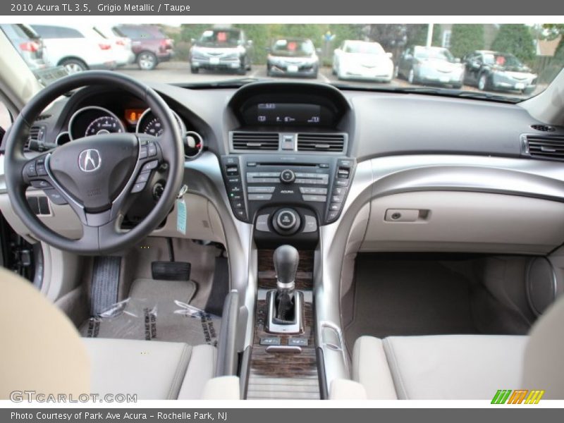 Grigio Metallic / Taupe 2010 Acura TL 3.5