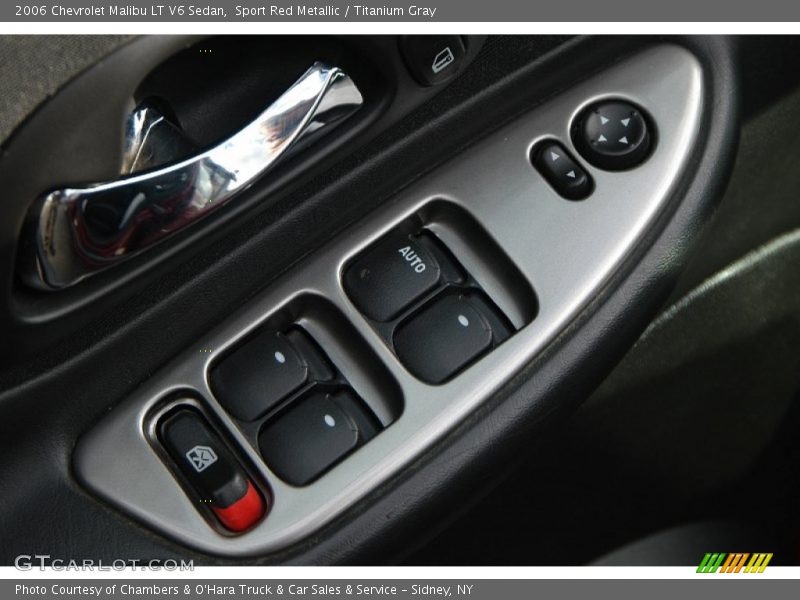 Sport Red Metallic / Titanium Gray 2006 Chevrolet Malibu LT V6 Sedan
