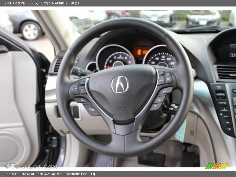 Grigio Metallic / Taupe 2010 Acura TL 3.5