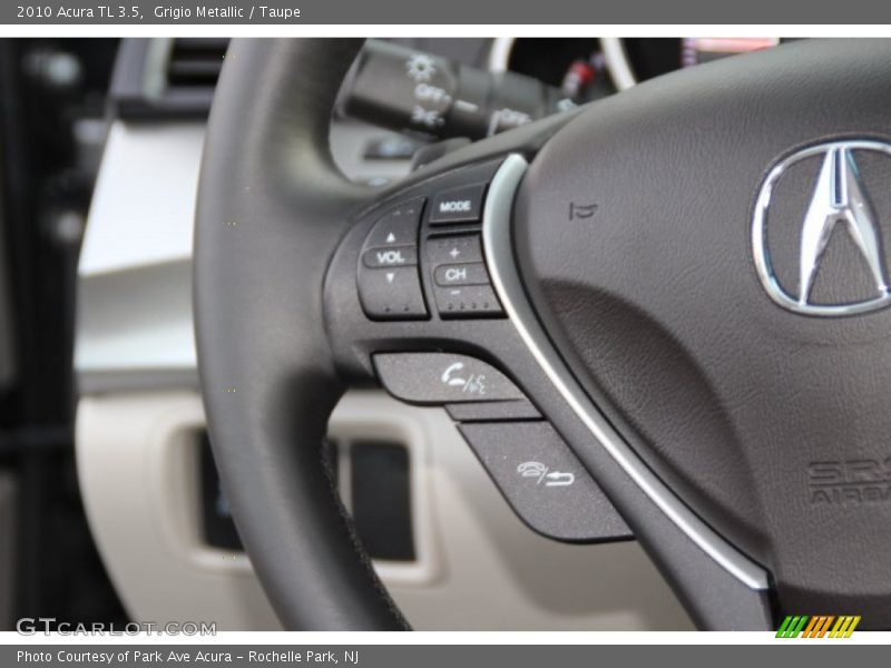 Grigio Metallic / Taupe 2010 Acura TL 3.5