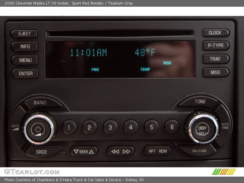 Sport Red Metallic / Titanium Gray 2006 Chevrolet Malibu LT V6 Sedan