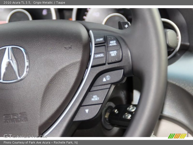 Grigio Metallic / Taupe 2010 Acura TL 3.5