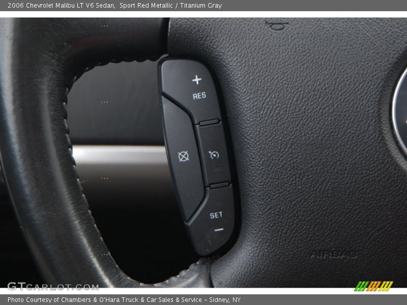 Sport Red Metallic / Titanium Gray 2006 Chevrolet Malibu LT V6 Sedan