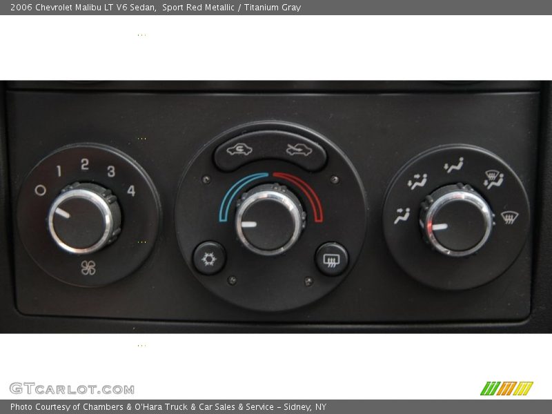 Sport Red Metallic / Titanium Gray 2006 Chevrolet Malibu LT V6 Sedan
