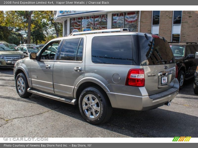 Vapor Silver Metallic / Charcoal Black 2008 Ford Expedition Limited 4x4