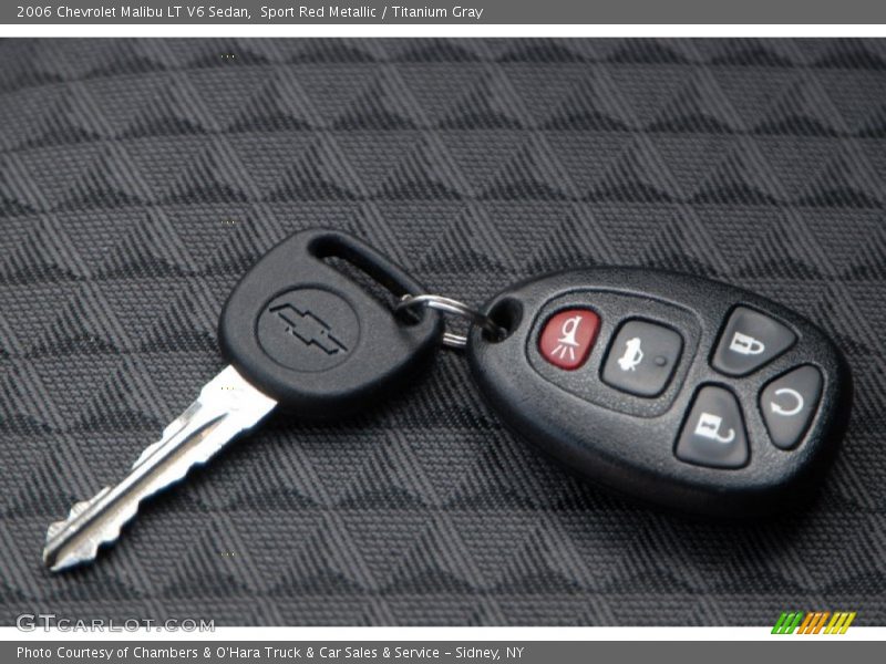 Sport Red Metallic / Titanium Gray 2006 Chevrolet Malibu LT V6 Sedan