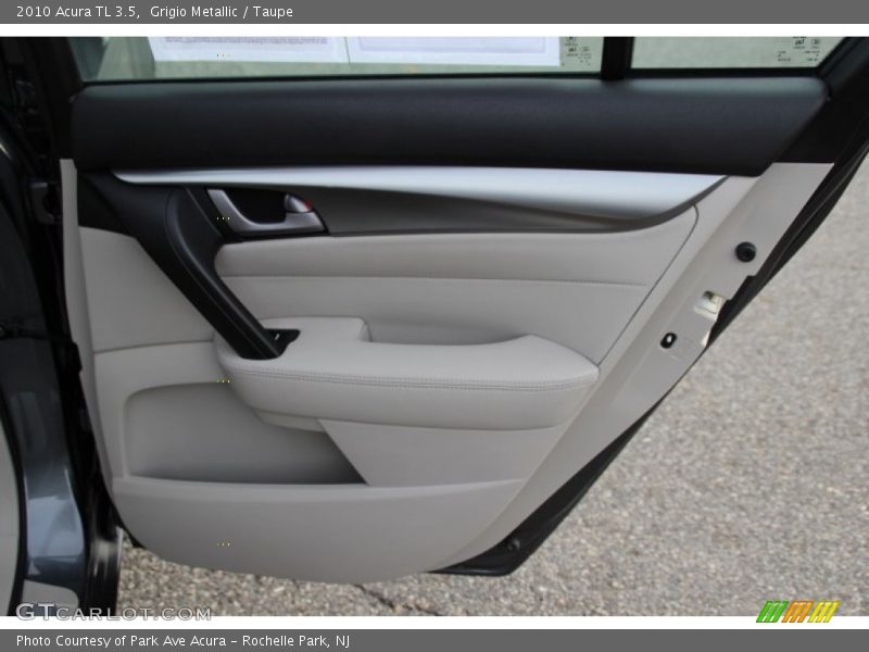 Grigio Metallic / Taupe 2010 Acura TL 3.5
