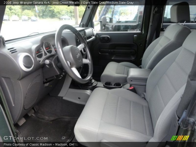 Jeep Green Metallic / Dark Slate Gray/Medium Slate Gray 2008 Jeep Wrangler Sahara 4x4